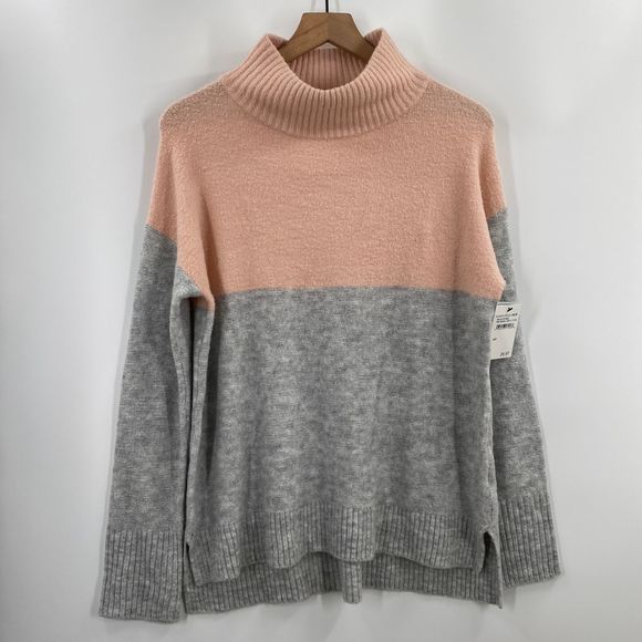 Susina Colorblock Turtleneck Sweater - Picture 2 of 8